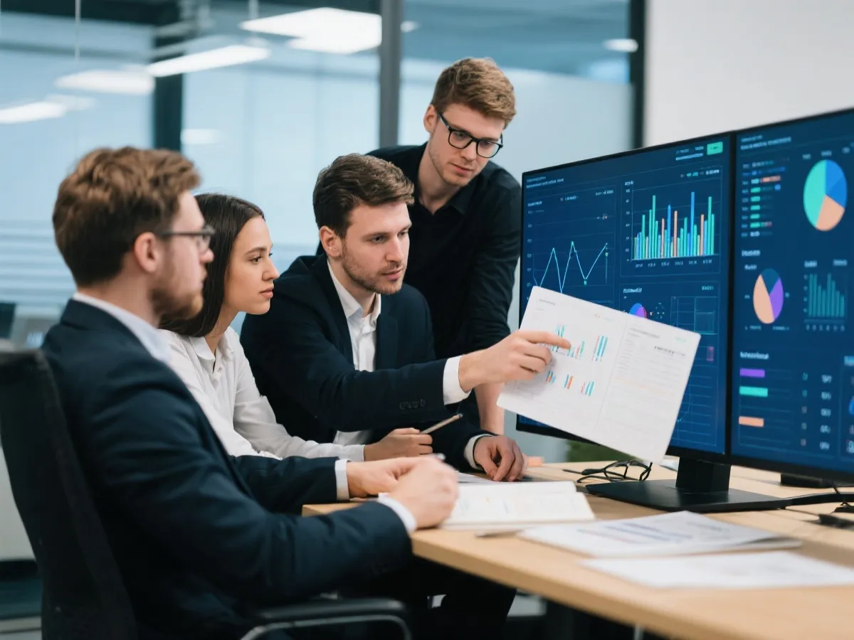 数据团队分析场景示意图